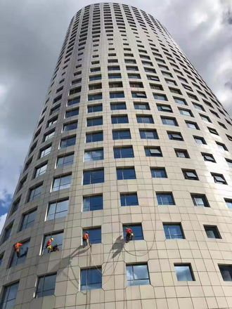 高空建築外（wài）牆清洗